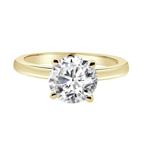 Solitaire 1.60 Carat Round Engagement Ring