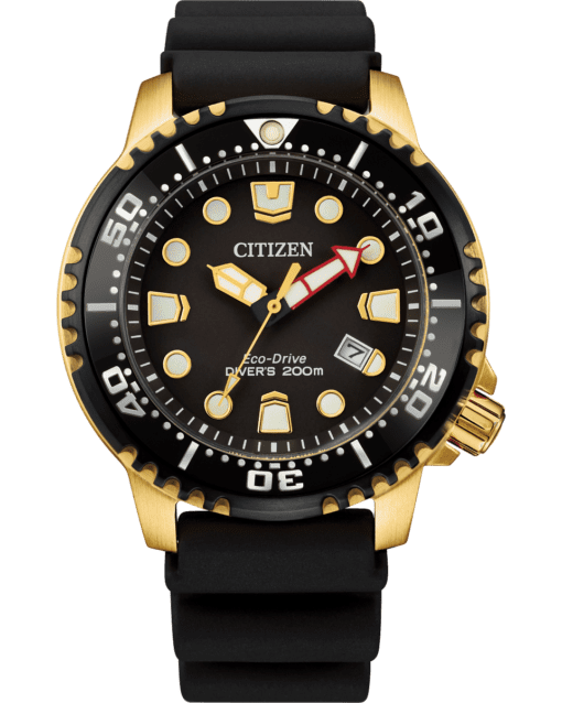 Promaster Gold Tone Accents Dive Mens Watch