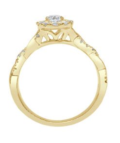 0.62 Carat Diamond Engagement Ring